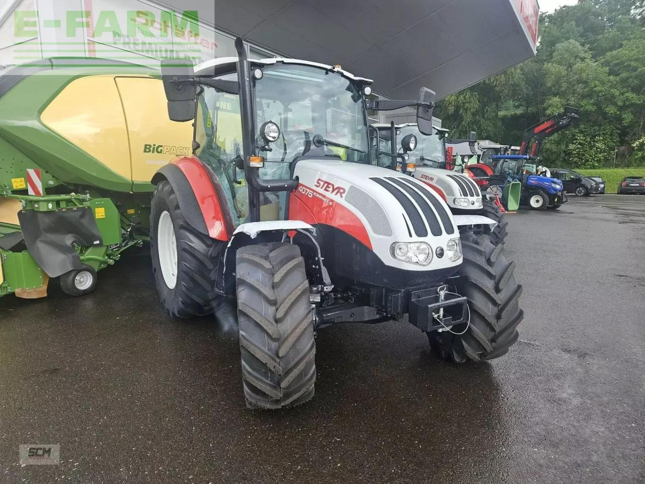 Steyr 4075 kompakt s (stage v) - Τρακτέρ: φωτογραφία 2 Steyr 4075 kompakt s (stage v) - Τρακτέρ: φωτογραφία 2