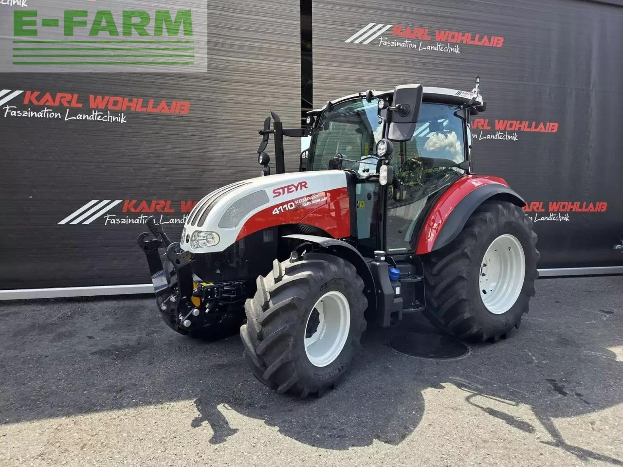 Steyr 4110 kompakt (stage v) - Τρακτέρ: φωτογραφία 5 Steyr 4110 kompakt (stage v) - Τρακτέρ: φωτογραφία 5