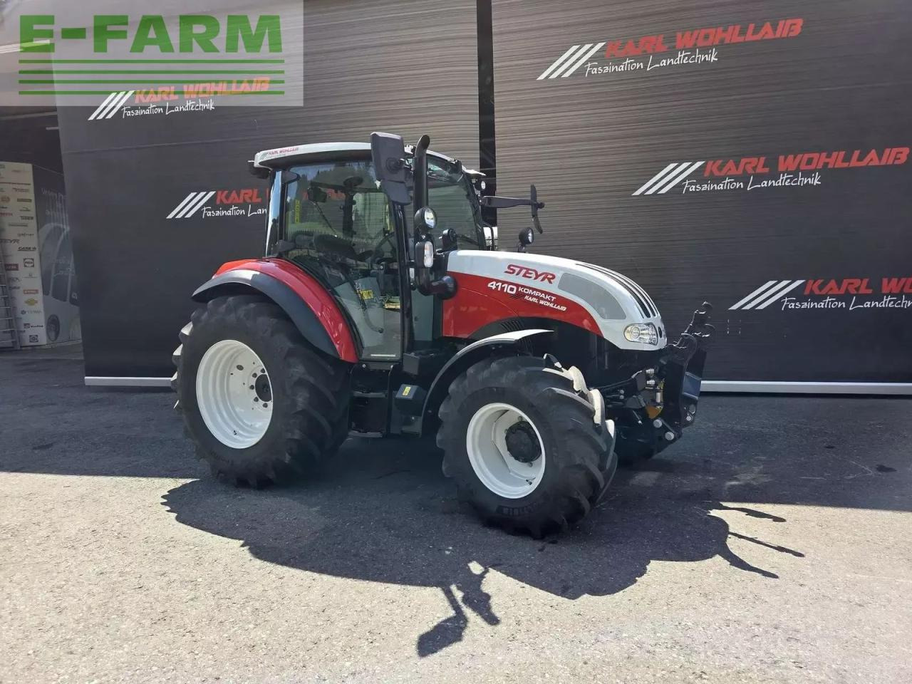 Steyr 4110 kompakt (stage v) - Τρακτέρ: φωτογραφία 3 Steyr 4110 kompakt (stage v) - Τρακτέρ: φωτογραφία 3