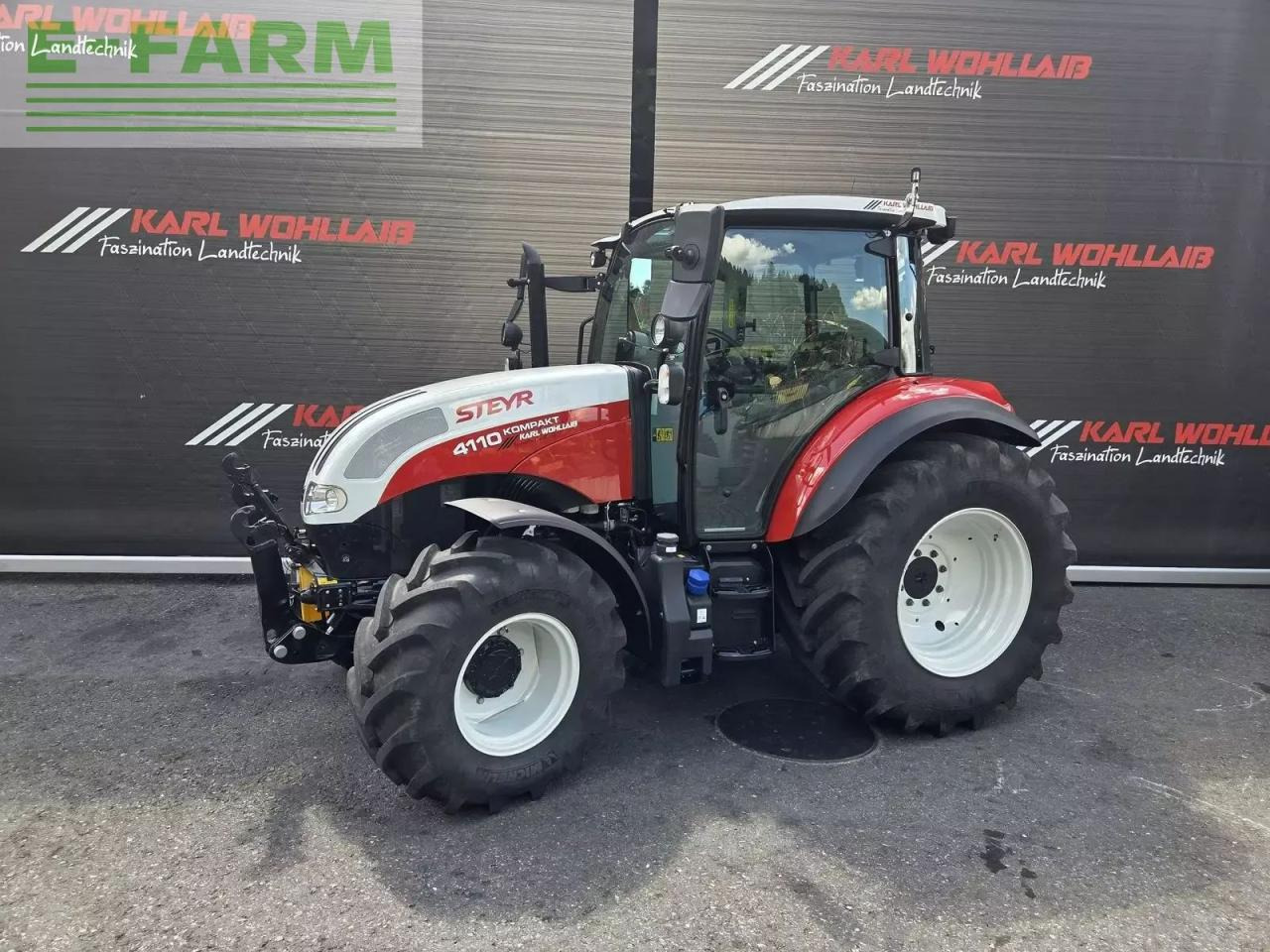 Steyr 4110 kompakt (stage v) - Τρακτέρ: φωτογραφία 2 Steyr 4110 kompakt (stage v) - Τρακτέρ: φωτογραφία 2