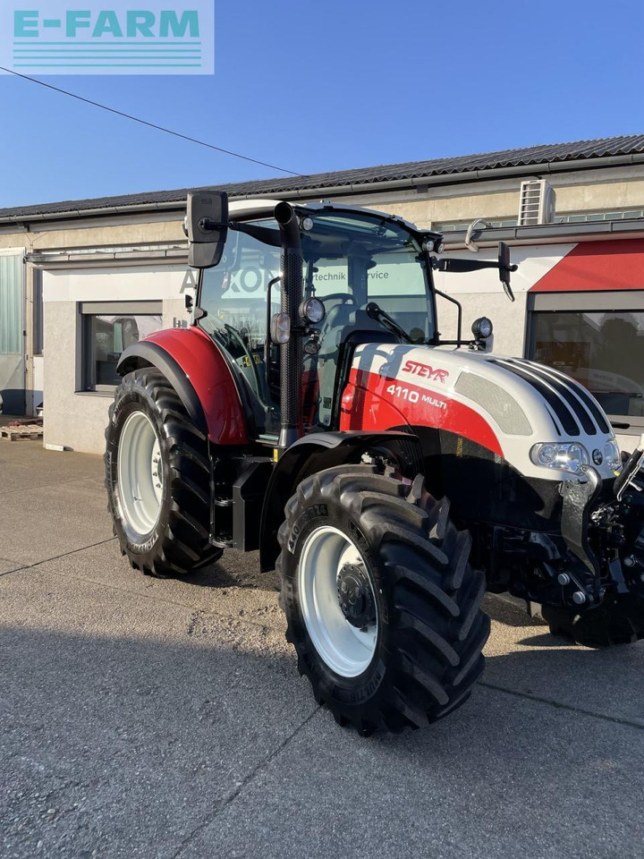 Steyr 4110 multi (stage v) - Τρακτέρ: φωτογραφία 1 Steyr 4110 multi (stage v) - Τρακτέρ: φωτογραφία 1
