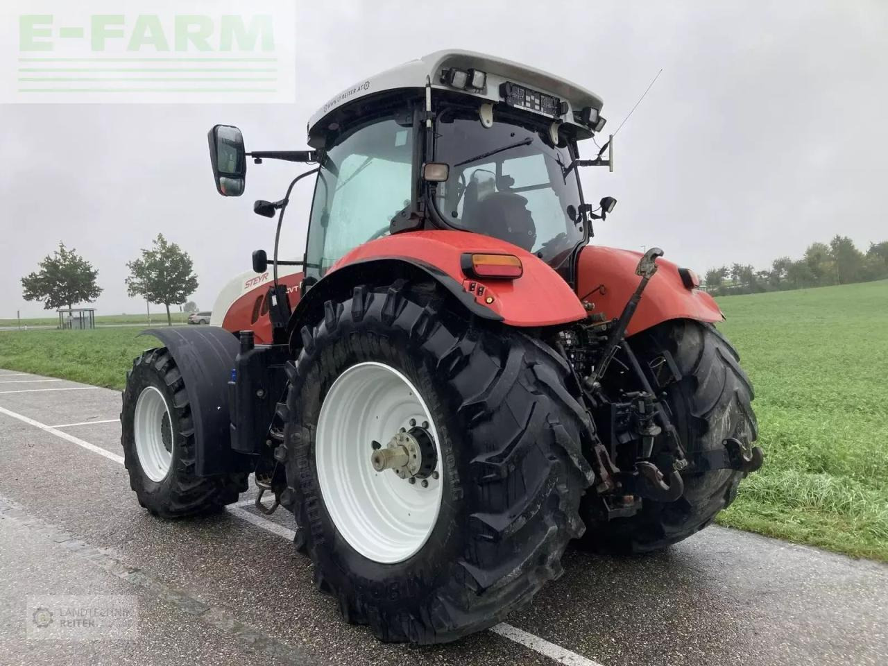 Steyr 6185 cvt profi - Τρακτέρ: φωτογραφία 5 Steyr 6185 cvt profi - Τρακτέρ: φωτογραφία 5