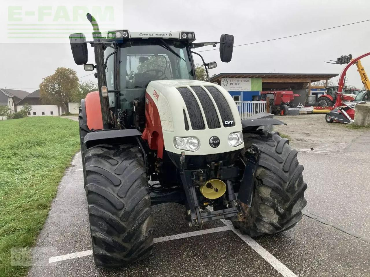 Steyr 6185 cvt profi - Τρακτέρ: φωτογραφία 3 Steyr 6185 cvt profi - Τρακτέρ: φωτογραφία 3