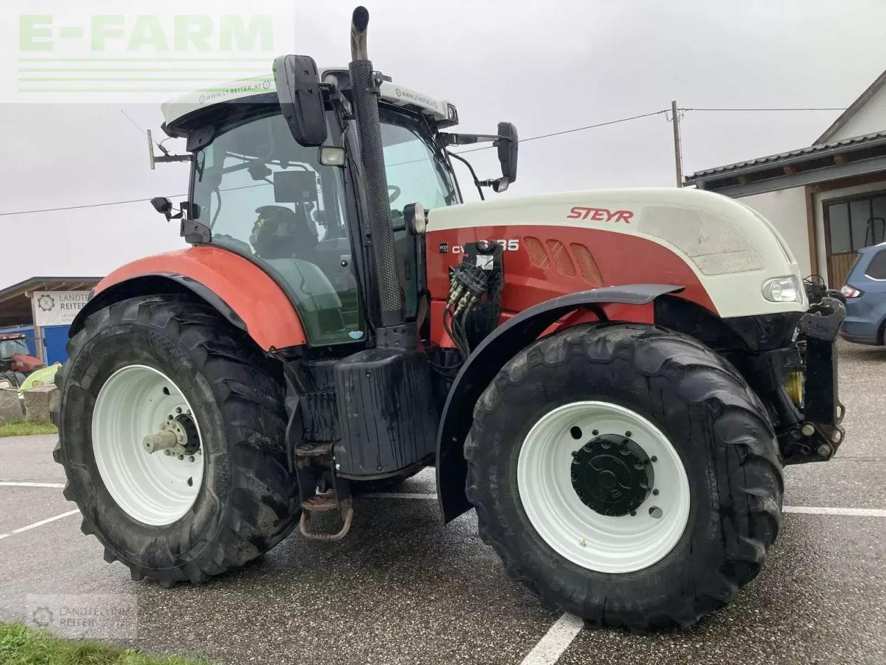 Steyr 6185 cvt profi - Τρακτέρ: φωτογραφία 4 Steyr 6185 cvt profi - Τρακτέρ: φωτογραφία 4