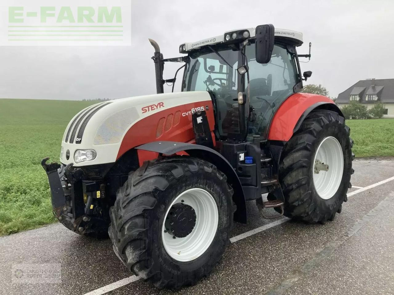Steyr 6185 cvt profi - Τρακτέρ: φωτογραφία 1 Steyr 6185 cvt profi - Τρακτέρ: φωτογραφία 1