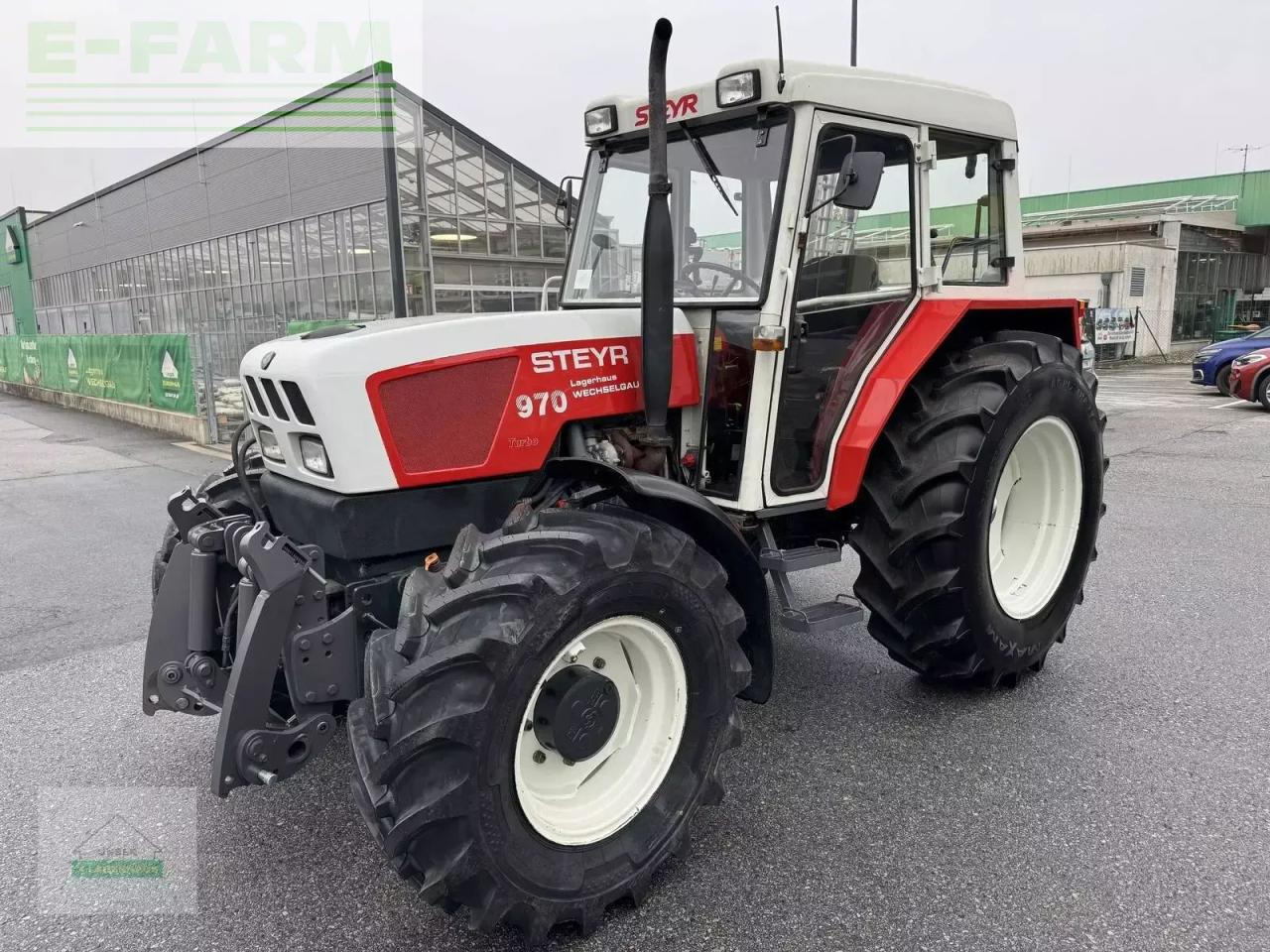 Steyr 970 a t - Τρακτέρ: φωτογραφία 1 Steyr 970 a t - Τρακτέρ: φωτογραφία 1