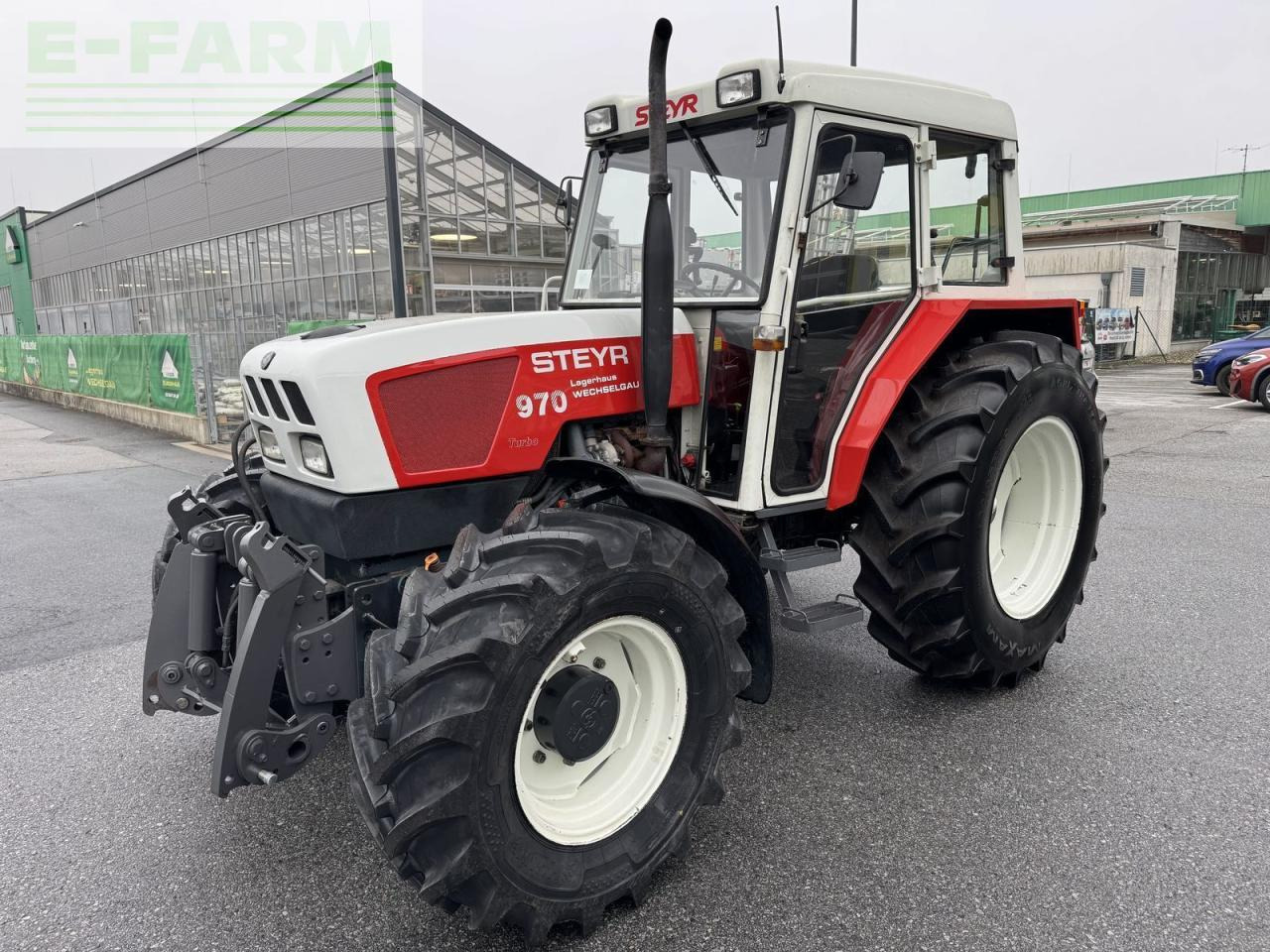 Steyr 970 a t - Τρακτέρ: φωτογραφία 1 Steyr 970 a t - Τρακτέρ: φωτογραφία 1