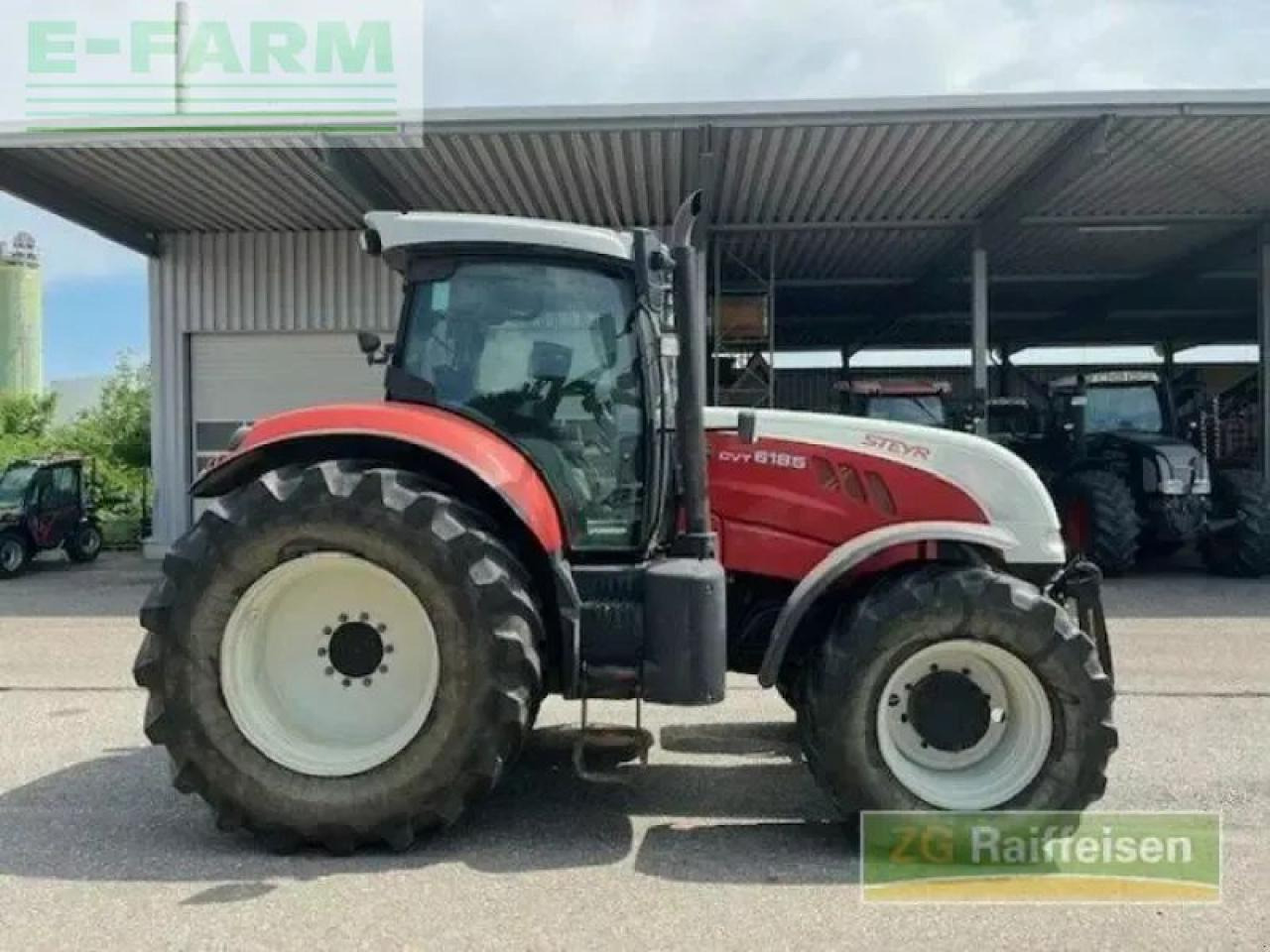 Steyr cvt 6185 - Τρακτέρ: φωτογραφία 2 Steyr cvt 6185 - Τρακτέρ: φωτογραφία 2