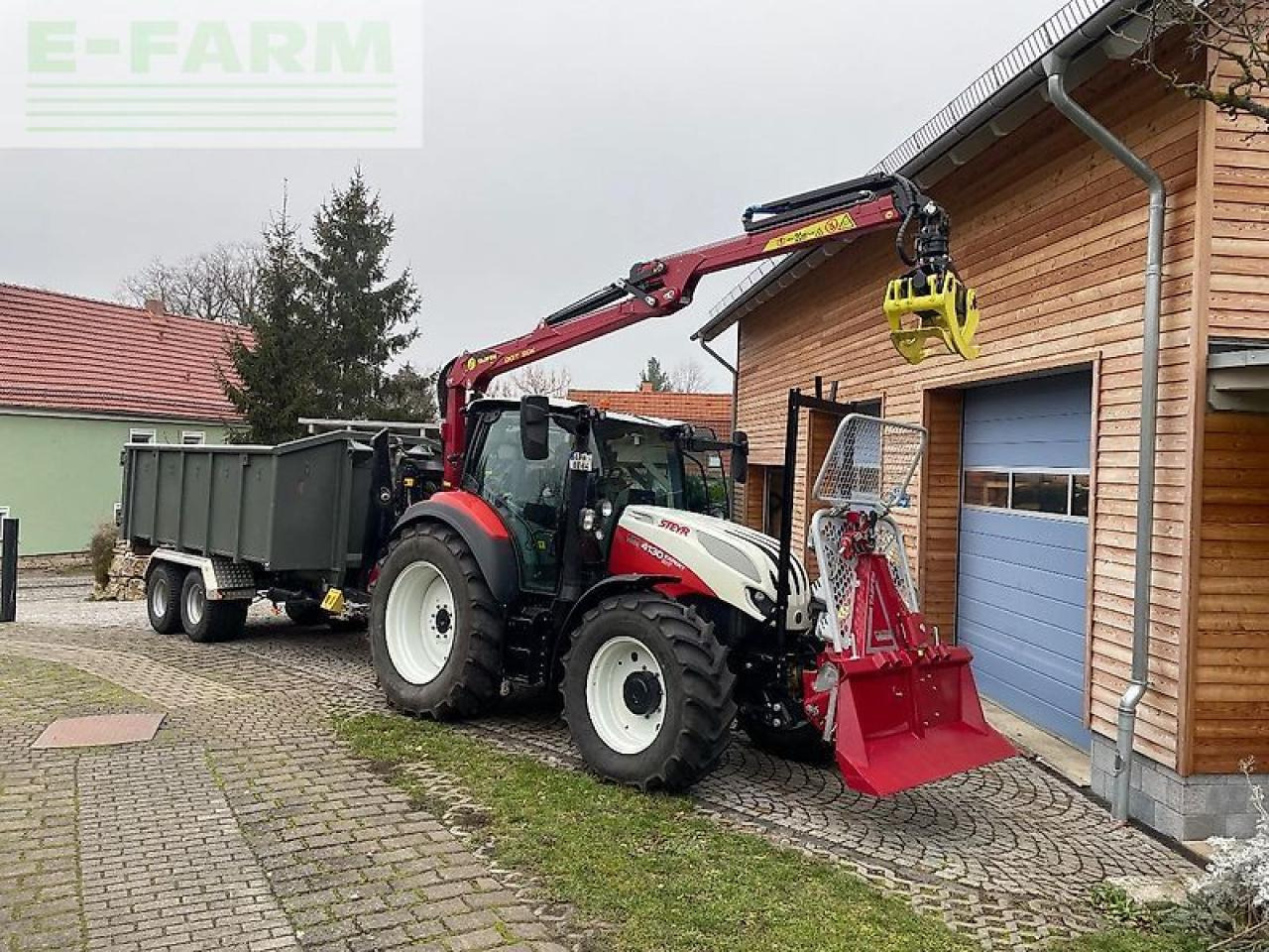 Τρακτέρ Steyr expert 4130 cvt CVT: φωτογραφία 9 Τρακτέρ Steyr expert 4130 cvt CVT: φωτογραφία 9