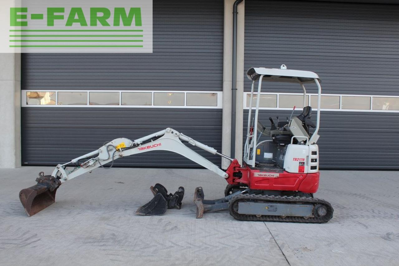 Takeuchi takeuchi tb 217 r minibagger - bagger - Μίνι εκσκαφέας: φωτογραφία 1 Takeuchi takeuchi tb 217 r minibagger - bagger - Μίνι εκσκαφέας: φωτογραφία 1