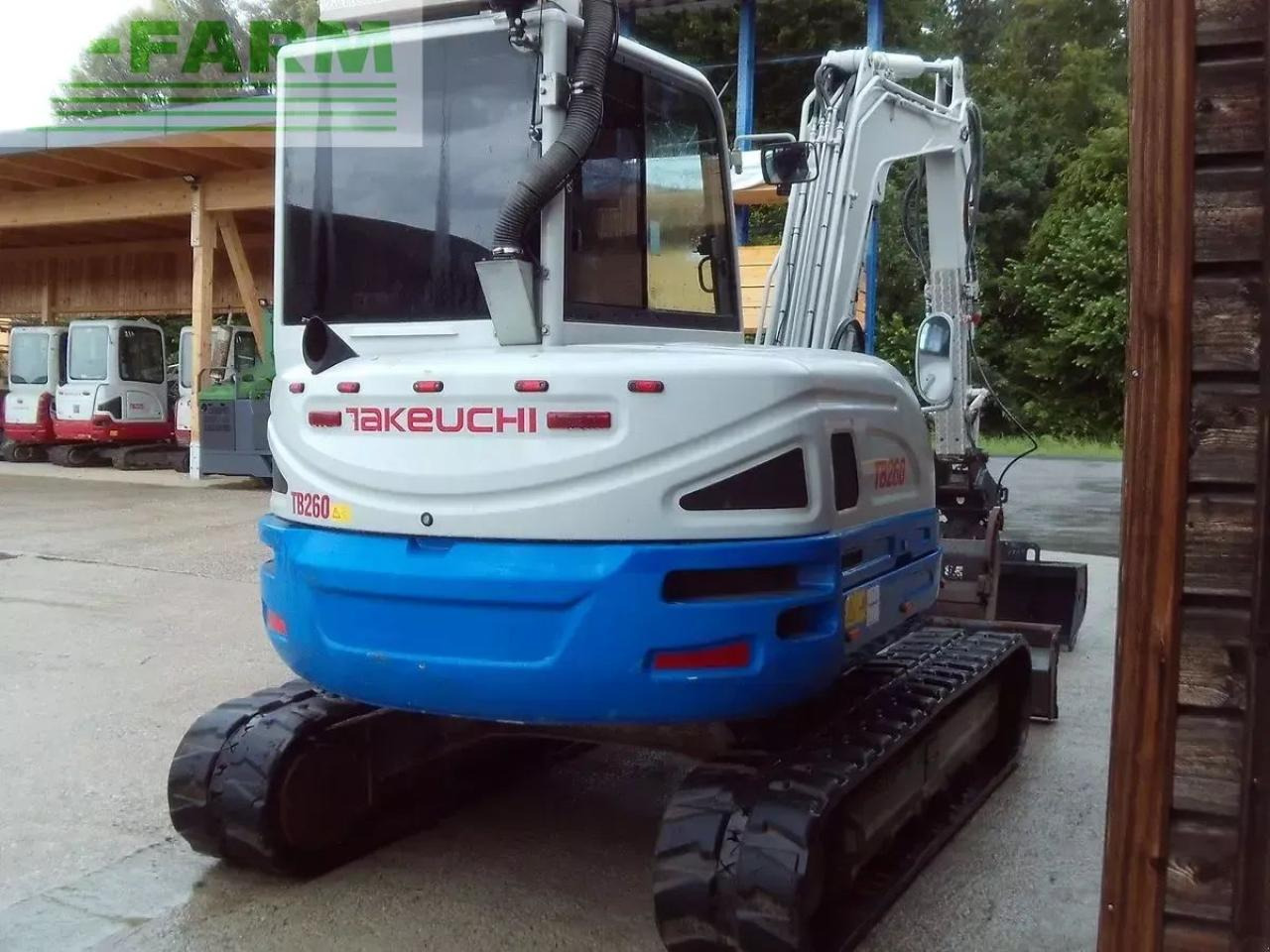 Takeuchi tb 260 ( 5.735kg ) hydr. sw + 3 löffel - Μίνι εκσκαφέας: φωτογραφία 4 Takeuchi tb 260 ( 5.735kg ) hydr. sw + 3 löffel - Μίνι εκσκαφέας: φωτογραφία 4