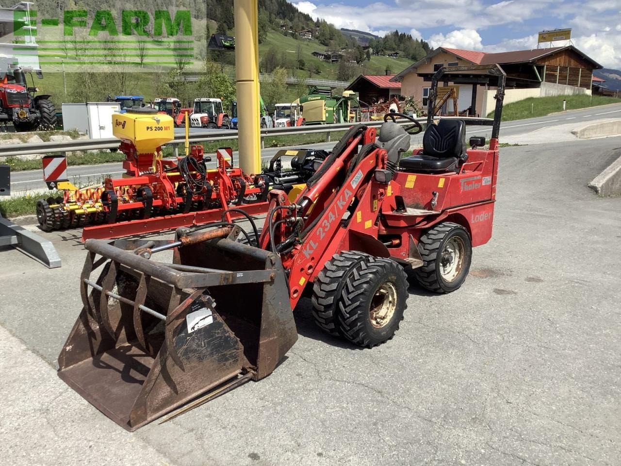 Thaler kl 234 ka - Μίνι εκσκαφέας: φωτογραφία 2 Thaler kl 234 ka - Μίνι εκσκαφέας: φωτογραφία 2