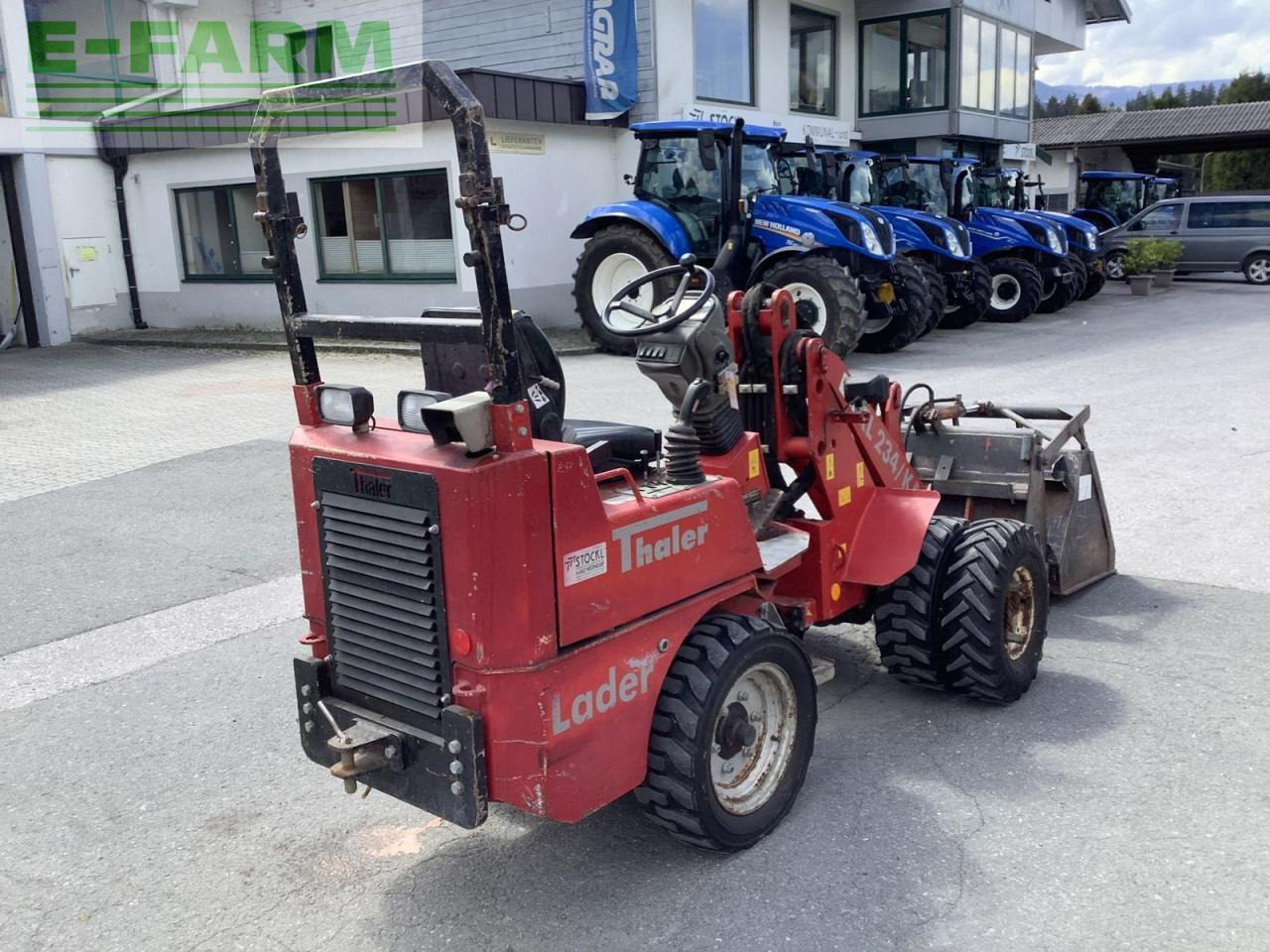 Thaler kl 234 ka - Μίνι εκσκαφέας: φωτογραφία 5 Thaler kl 234 ka - Μίνι εκσκαφέας: φωτογραφία 5