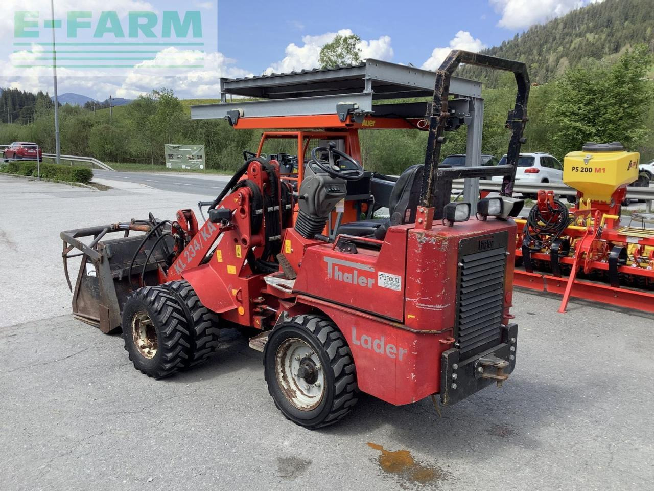 Thaler kl 234 ka - Μίνι εκσκαφέας: φωτογραφία 3 Thaler kl 234 ka - Μίνι εκσκαφέας: φωτογραφία 3