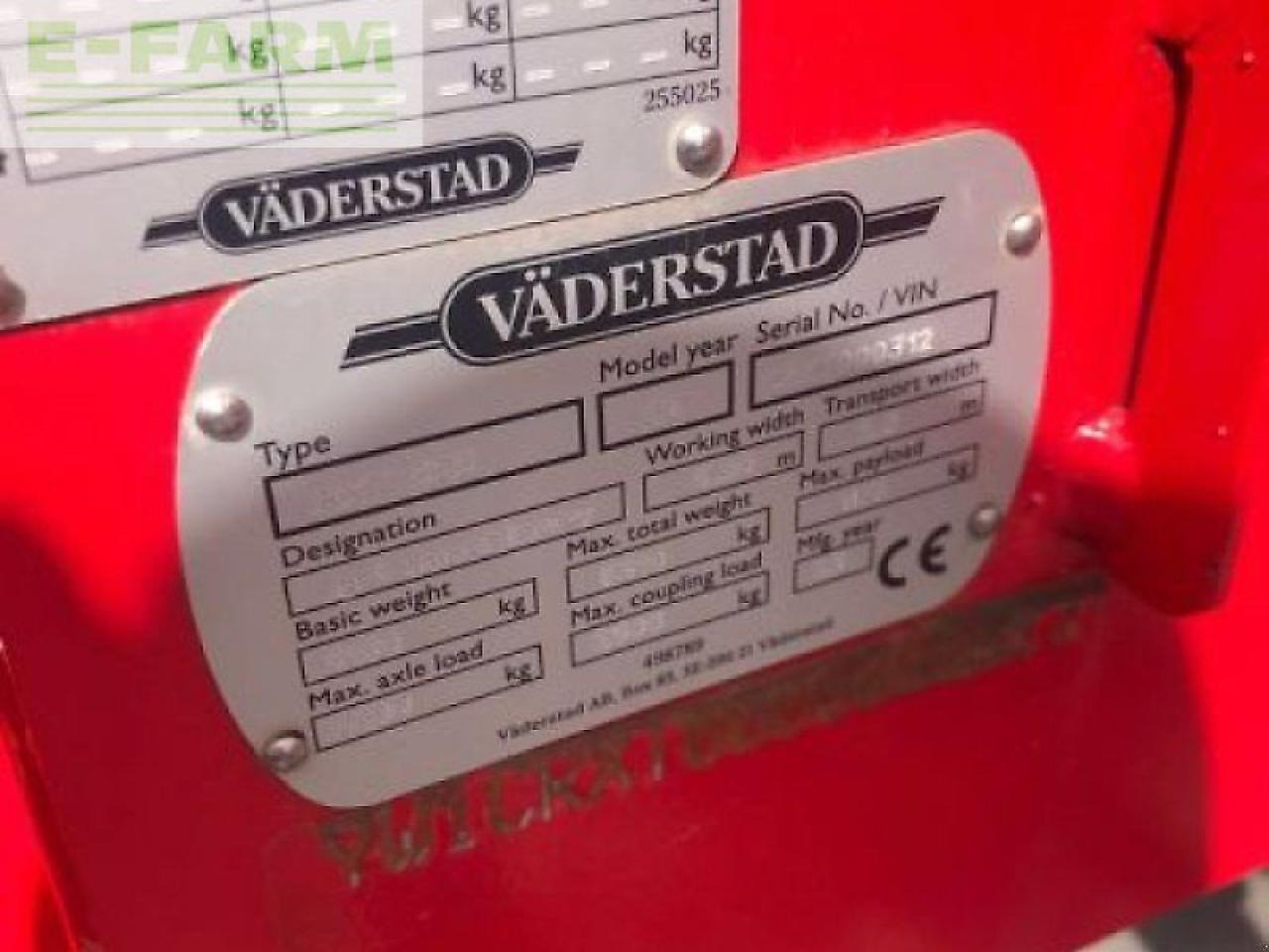 Väderstad scheibenegge carrier xt 525 - Δισκοσβάρνα: φωτογραφία 5 Väderstad scheibenegge carrier xt 525 - Δισκοσβάρνα: φωτογραφία 5