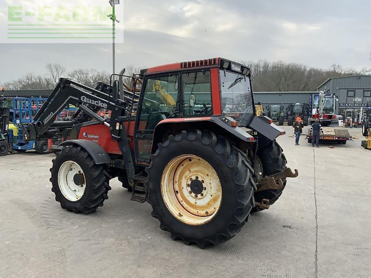 Valmet 8100 twin track reverse drive tractor - Τρακτέρ: φωτογραφία 5 Valmet 8100 twin track reverse drive tractor - Τρακτέρ: φωτογραφία 5
