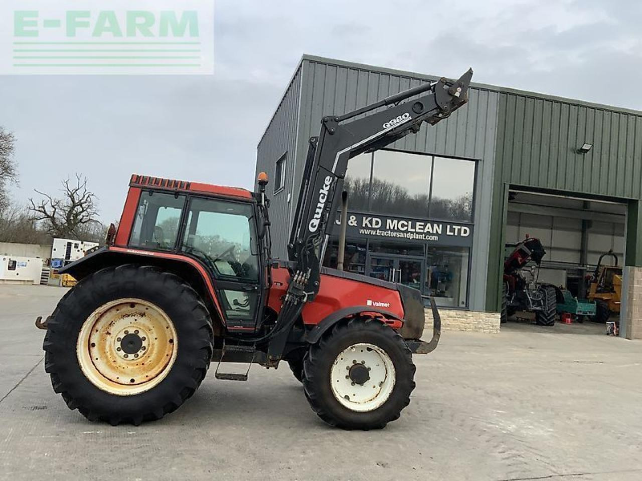 Valmet 8100 twin track reverse drive tractor - Τρακτέρ: φωτογραφία 1 Valmet 8100 twin track reverse drive tractor - Τρακτέρ: φωτογραφία 1