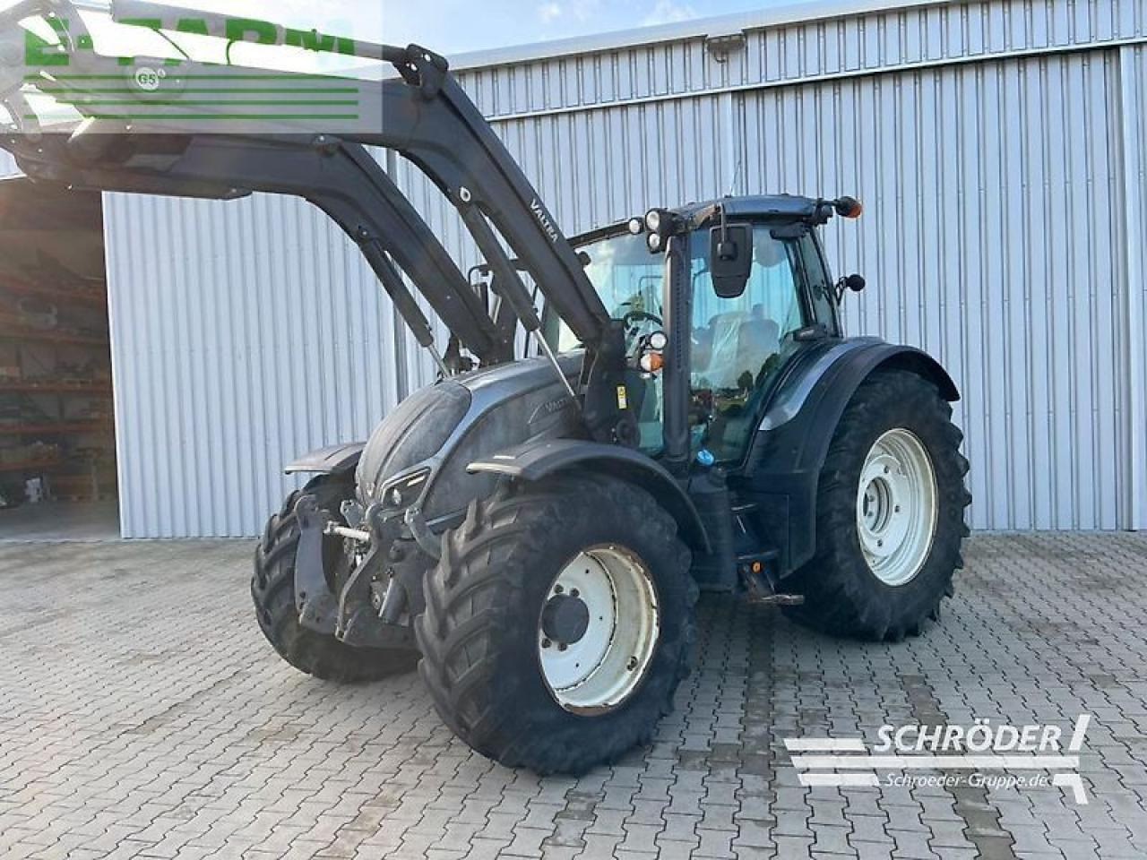 Valtra n 154 ea - Τρακτέρ: φωτογραφία 1 Valtra n 154 ea - Τρακτέρ: φωτογραφία 1