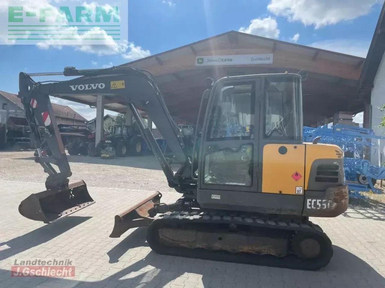 Volvo ec 55c - Μίνι εκσκαφέας: φωτογραφία 1 Volvo ec 55c - Μίνι εκσκαφέας: φωτογραφία 1