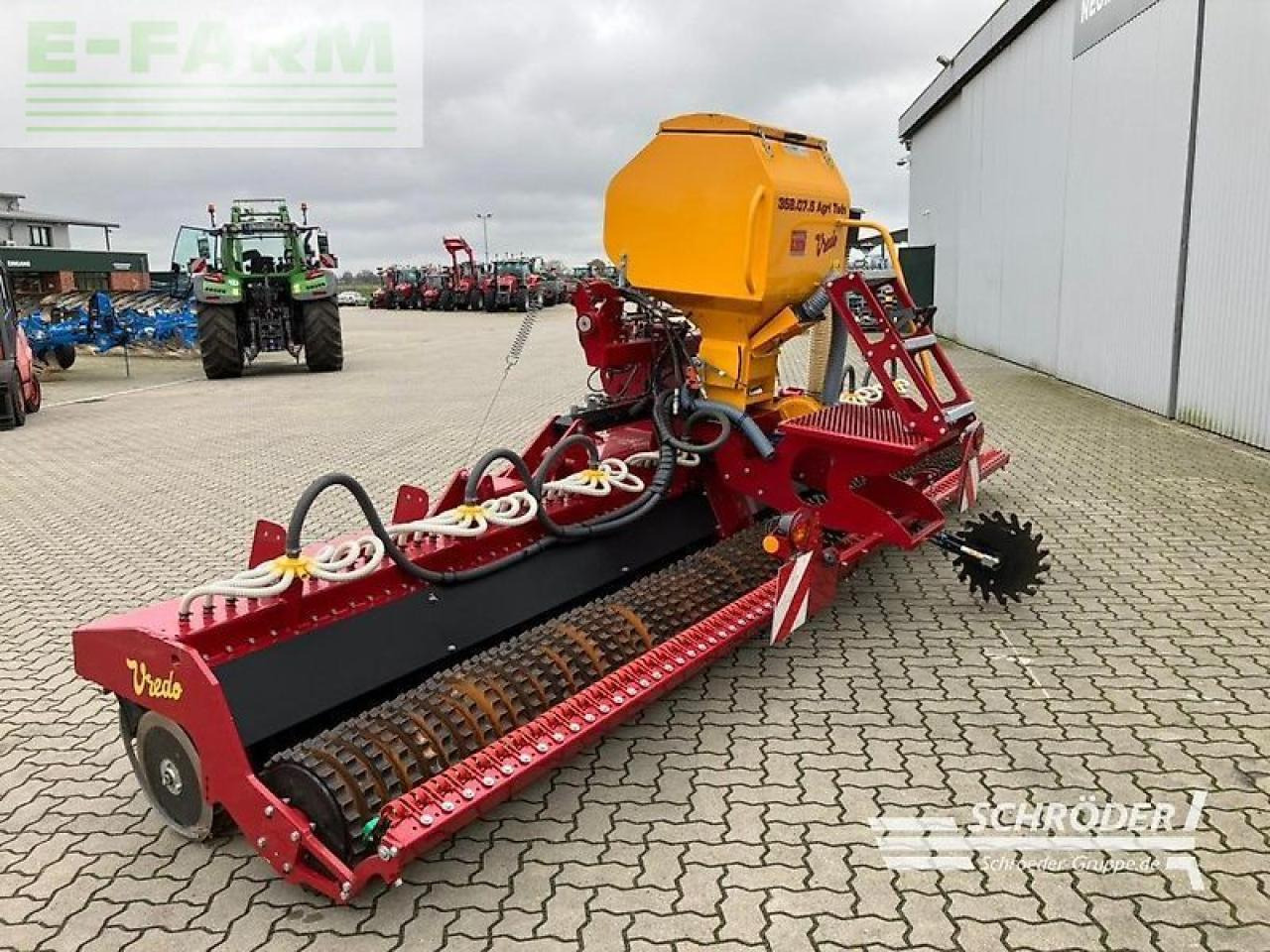 Vredo durchsämaschine dz 358.07.5 - Σπαρτική μηχανή: φωτογραφία 4 Vredo durchsämaschine dz 358.07.5 - Σπαρτική μηχανή: φωτογραφία 4