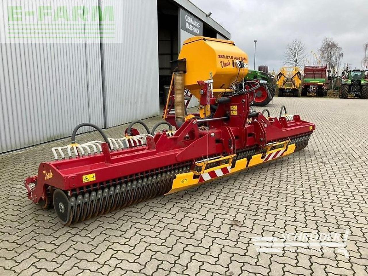 Vredo durchsämaschine dz 358.07.5 - Σπαρτική μηχανή: φωτογραφία 2 Vredo durchsämaschine dz 358.07.5 - Σπαρτική μηχανή: φωτογραφία 2