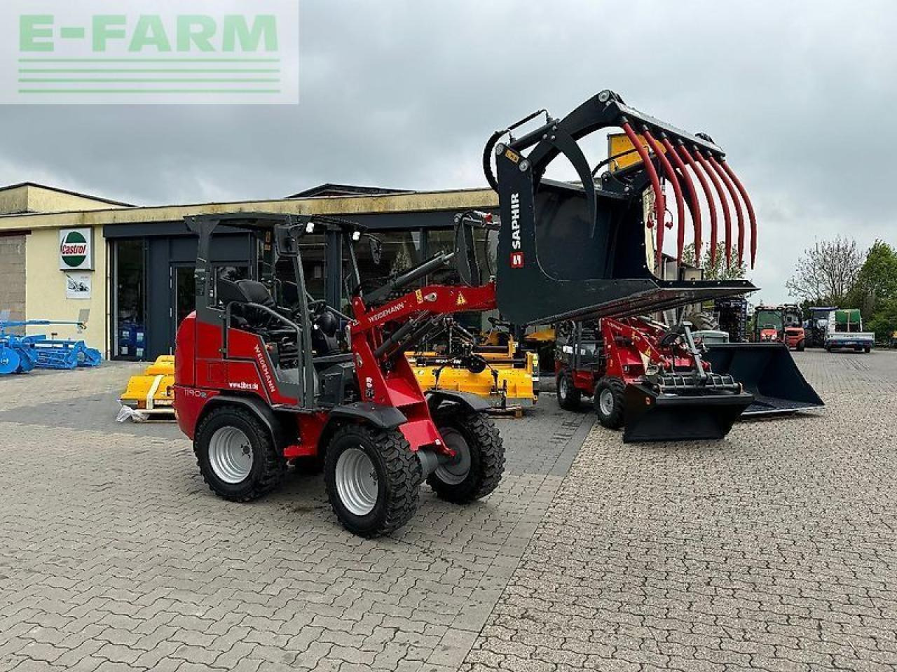 Weidemann 1190e - Μίνι εκσκαφέας: φωτογραφία 3 Weidemann 1190e - Μίνι εκσκαφέας: φωτογραφία 3
