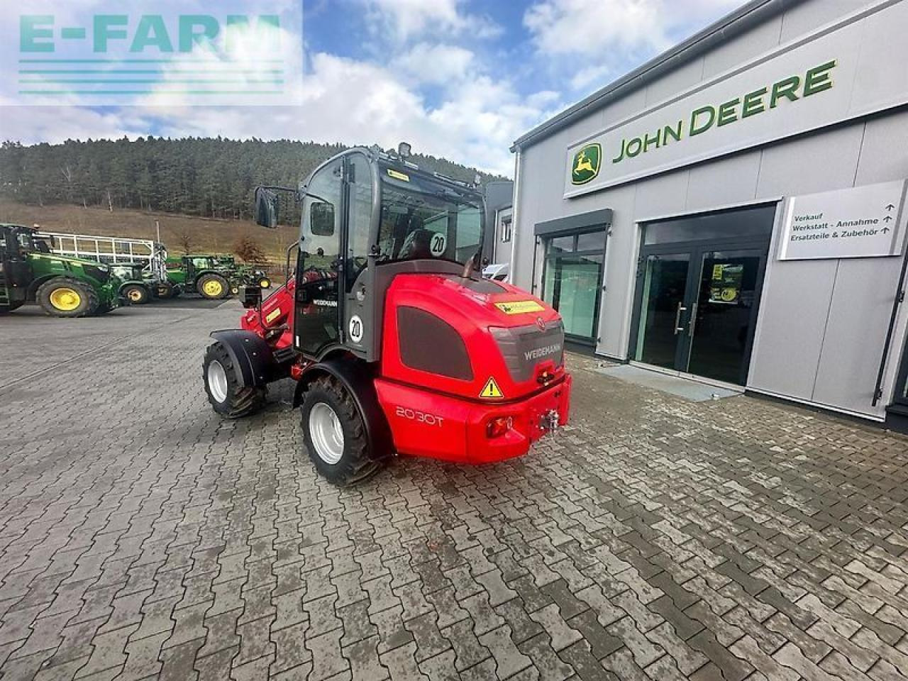 Weidemann 2080t - Ελαστιχοφόρος φορτωτής: φωτογραφία 3 Weidemann 2080t - Ελαστιχοφόρος φορτωτής: φωτογραφία 3
