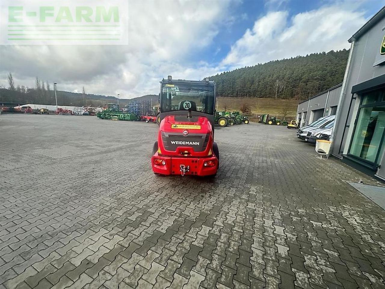 Weidemann 2080t - Ελαστιχοφόρος φορτωτής: φωτογραφία 4 Weidemann 2080t - Ελαστιχοφόρος φορτωτής: φωτογραφία 4
