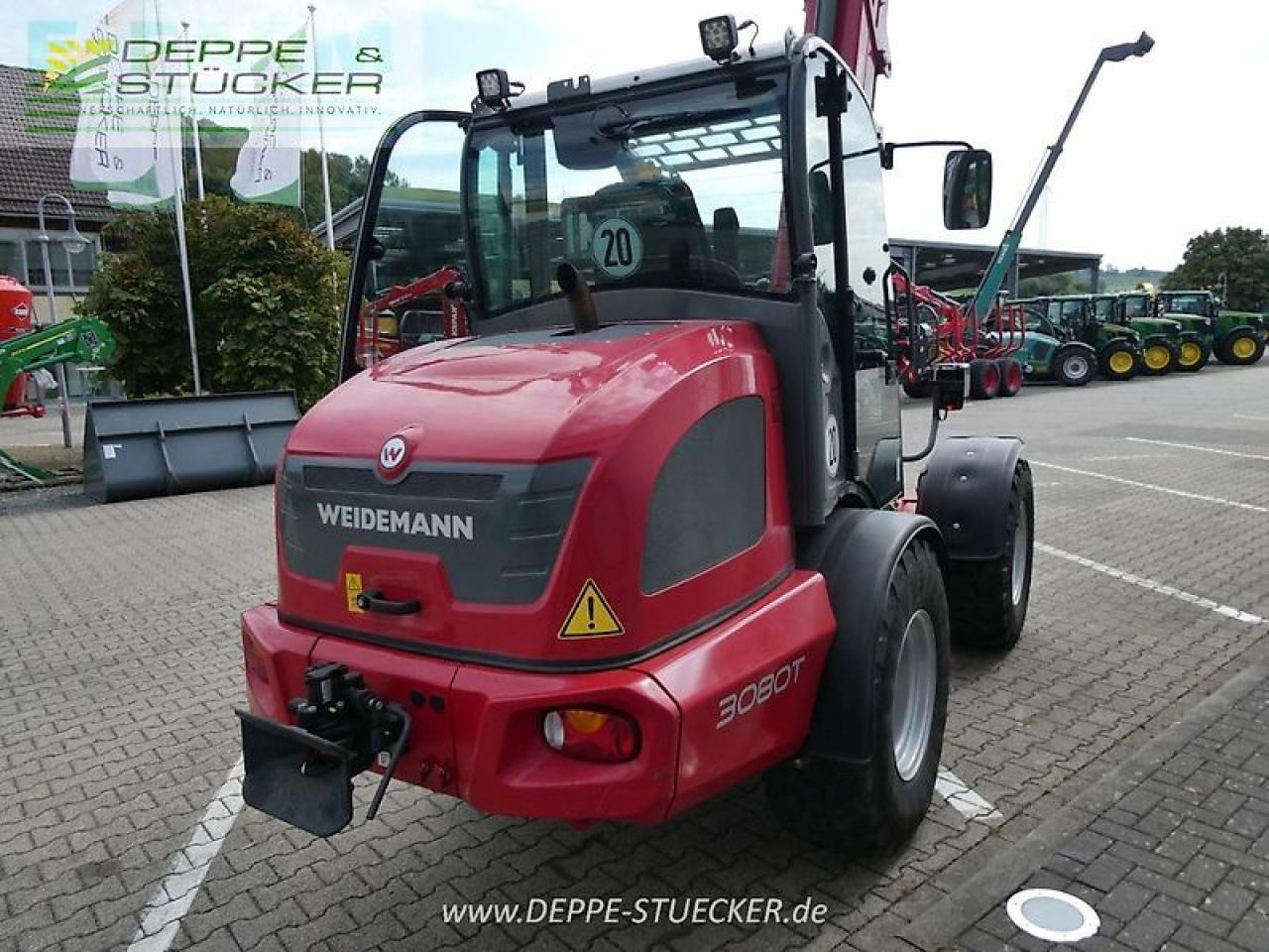 Ελαστιχοφόρος φορτωτής Weidemann 3080 t: φωτογραφία 8 Ελαστιχοφόρος φορτωτής Weidemann 3080 t: φωτογραφία 8