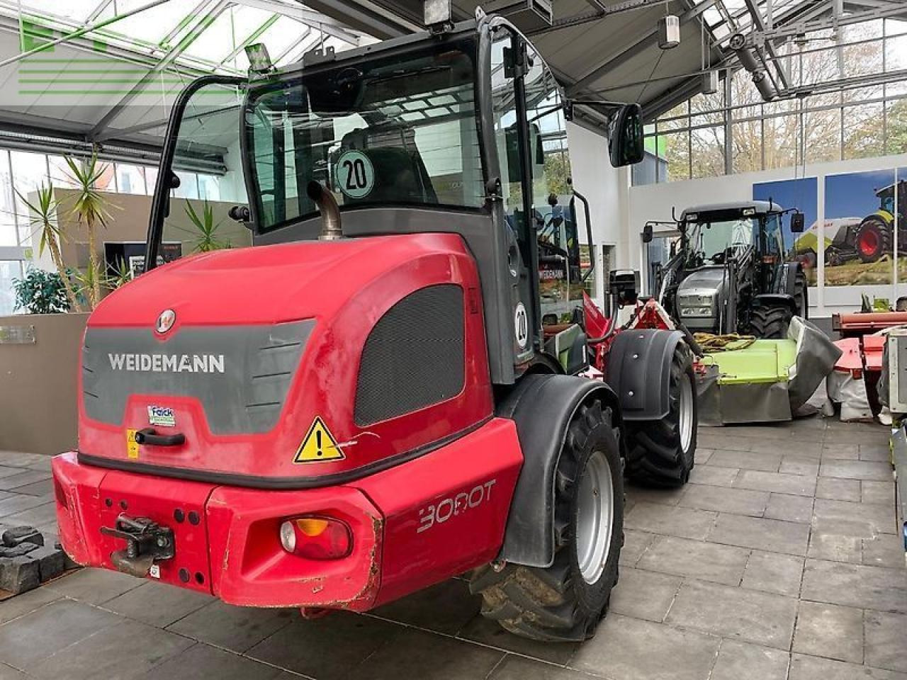 Weidemann 3080 t - Ελαστιχοφόρος φορτωτής: φωτογραφία 2 Weidemann 3080 t - Ελαστιχοφόρος φορτωτής: φωτογραφία 2