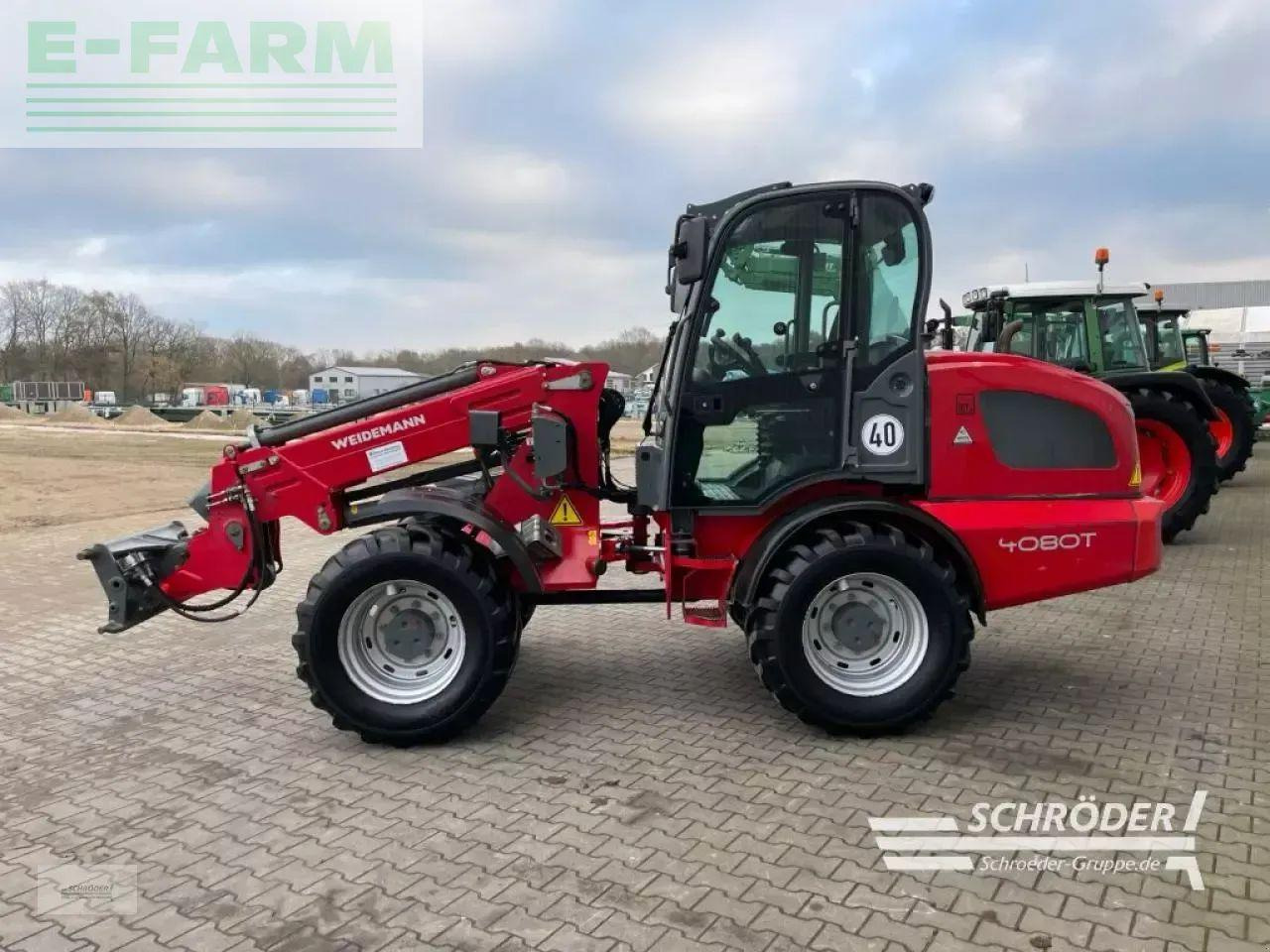Weidemann 4080 t - Μίνι εκσκαφέας: φωτογραφία 4 Weidemann 4080 t - Μίνι εκσκαφέας: φωτογραφία 4