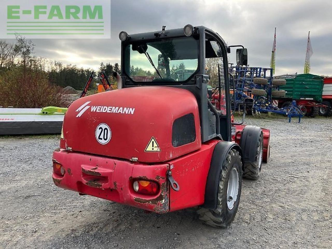Weidemann gebr. 3070 cx 60 hoflader - Μίνι εκσκαφέας: φωτογραφία 4 Weidemann gebr. 3070 cx 60 hoflader - Μίνι εκσκαφέας: φωτογραφία 4