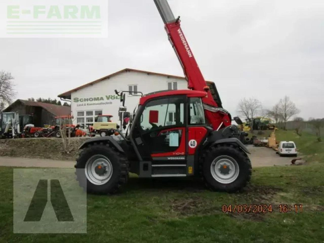 Weidemann t 7042 - Τηλεσκοπικός φορτωτής: φωτογραφία 3 Weidemann t 7042 - Τηλεσκοπικός φορτωτής: φωτογραφία 3