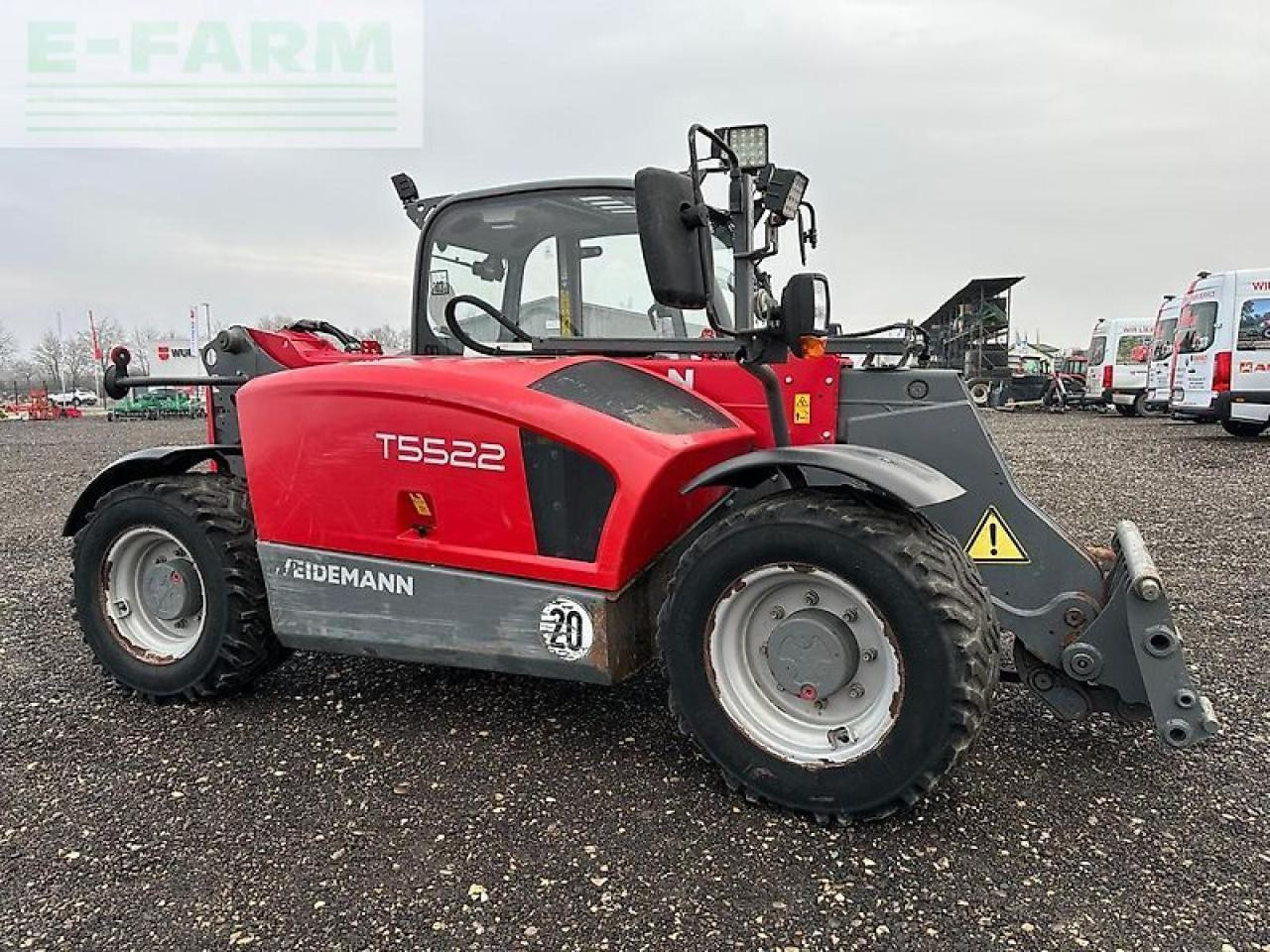 Weidemann t5522 tl48 - Τηλεσκοπικός φορτωτής: φωτογραφία 1 Weidemann t5522 tl48 - Τηλεσκοπικός φορτωτής: φωτογραφία 1