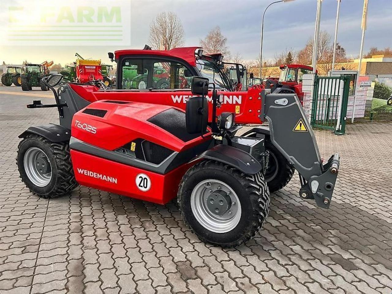 Weidemann t6025 - Τηλεσκοπικός φορτωτής: φωτογραφία 1 Weidemann t6025 - Τηλεσκοπικός φορτωτής: φωτογραφία 1