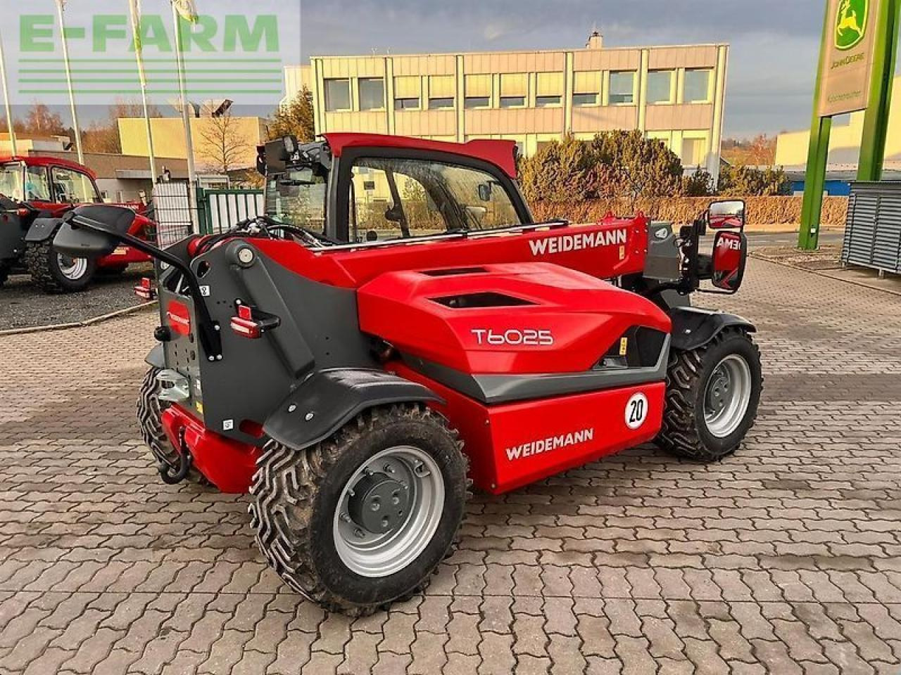 Weidemann t6025 - Τηλεσκοπικός φορτωτής: φωτογραφία 5 Weidemann t6025 - Τηλεσκοπικός φορτωτής: φωτογραφία 5