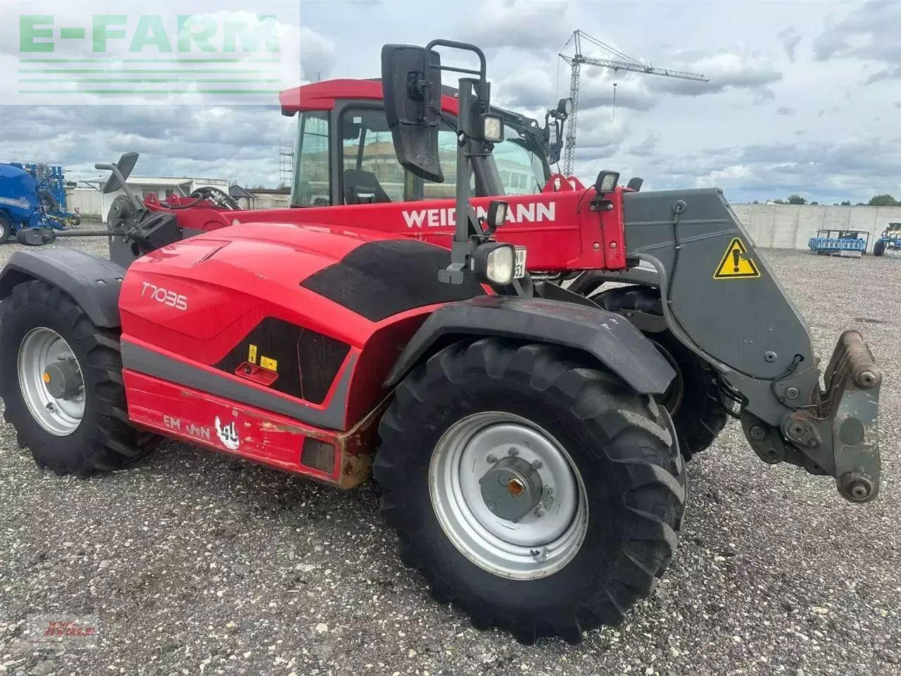Weidemann t7035 - Τηλεσκοπικός φορτωτής: φωτογραφία 1 Weidemann t7035 - Τηλεσκοπικός φορτωτής: φωτογραφία 1