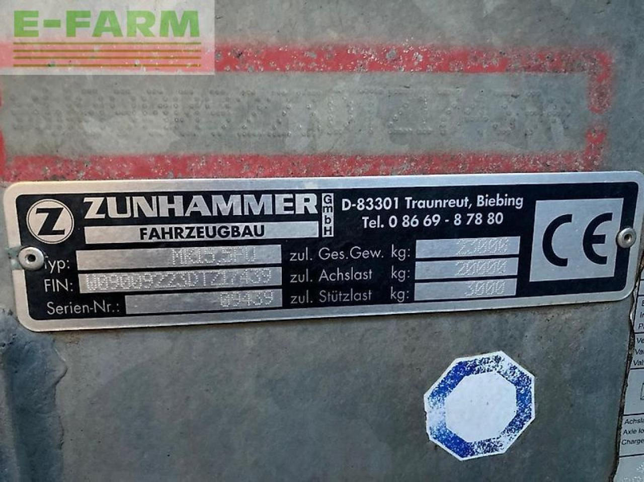 Μηχανηματα λιπάσματα Zunhammer mke 15,5 puss: φωτογραφία 8