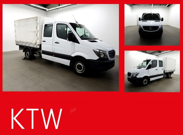 MERCEDES-BENZ Sprinter 214 CDI DOKA Pritsche,Klima,EURO6 - Επαγγελματικό αυτοκίνητο με μουσαμά, Διπλοκάμπινο ελαφρύ επαγγελματικό: φωτογραφία 1 MERCEDES-BENZ Sprinter 214 CDI DOKA Pritsche,Klima,EURO6 - Επαγγελματικό αυτοκίνητο με μουσαμά, Διπλοκάμπινο ελαφρύ επαγγελματικό: φωτογραφία 1