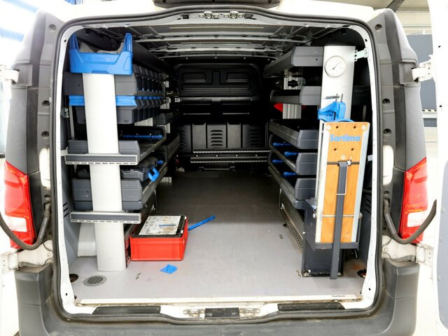 Μικρό βαν MERCEDES-BENZ Vito114CDI KA lang ,Klima,Sortimo Regalsystem...: φωτογραφία 13