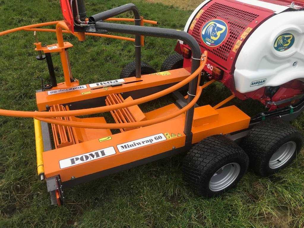 Pomi Mini wrap 60 - Χορτοδετική μηχανή στρόγγυλης μπάλας: φωτογραφία 2 Pomi Mini wrap 60 - Χορτοδετική μηχανή στρόγγυλης μπάλας: φωτογραφία 2