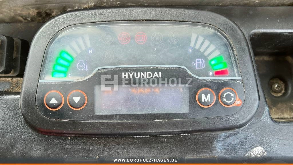 Μίνι εκσκαφέας Hyundai Minibagger Robex 25 Z 9AK Powertilt Schnellw. MS03: φωτογραφία 15