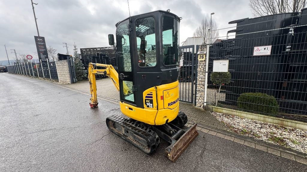 Μίνι εκσκαφέας Komatsu PC 16 R-3HS, Minibagger mit Schnellwechsler MS 01: φωτογραφία 17