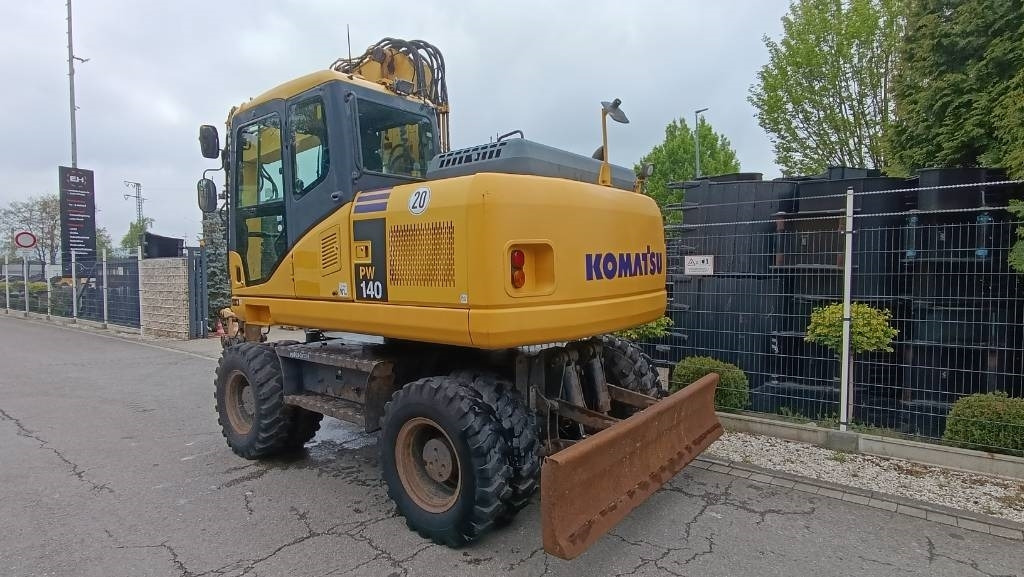 Komatsu PW 140 Mobilbagger Powertilt Schnellwechsler MS 10 - Τροχοφόρος εκσκαφέας: φωτογραφία 5 Komatsu PW 140 Mobilbagger Powertilt Schnellwechsler MS 10 - Τροχοφόρος εκσκαφέας: φωτογραφία 5