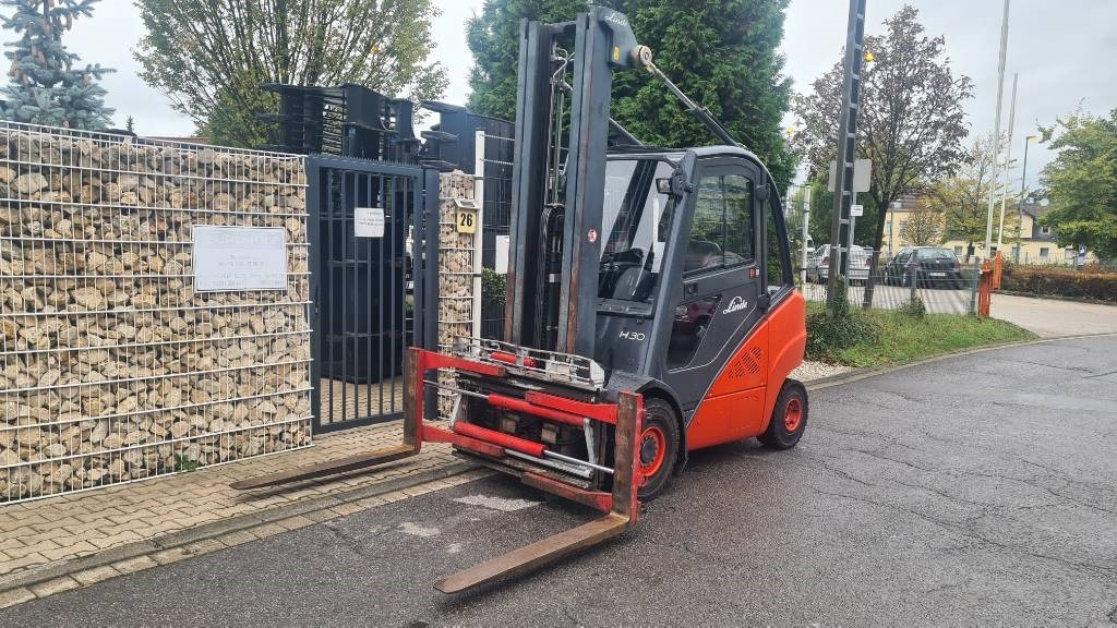 Πετρελαιοκίνητο περονοφόρο Linde H 30 D, Seitenschieber, Positionierer, Triplex: φωτογραφία 12