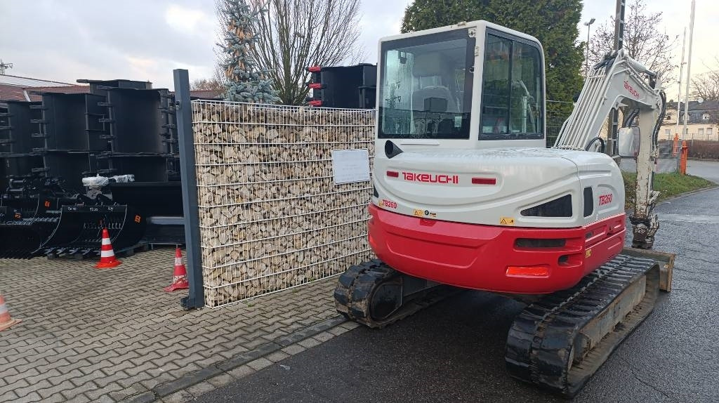 Μίνι εκσκαφέας Takeuchi TB 260 Powertilt und Schnellwechsler MS 03, Radio: φωτογραφία 29