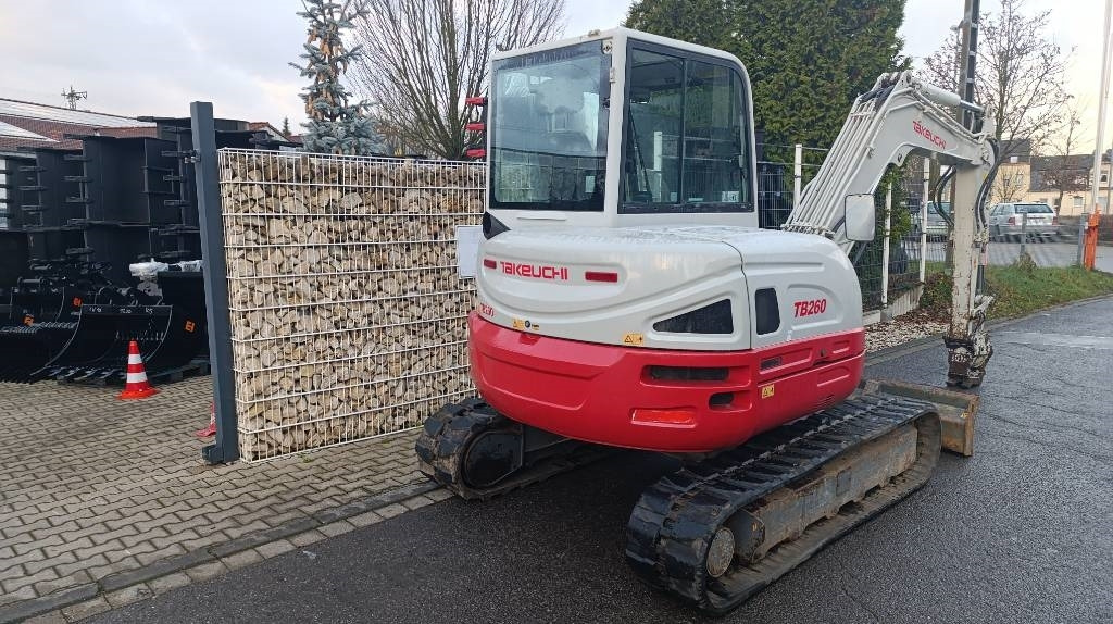 Μίνι εκσκαφέας Takeuchi TB 260 Powertilt und Schnellwechsler MS 03, Radio: φωτογραφία 28