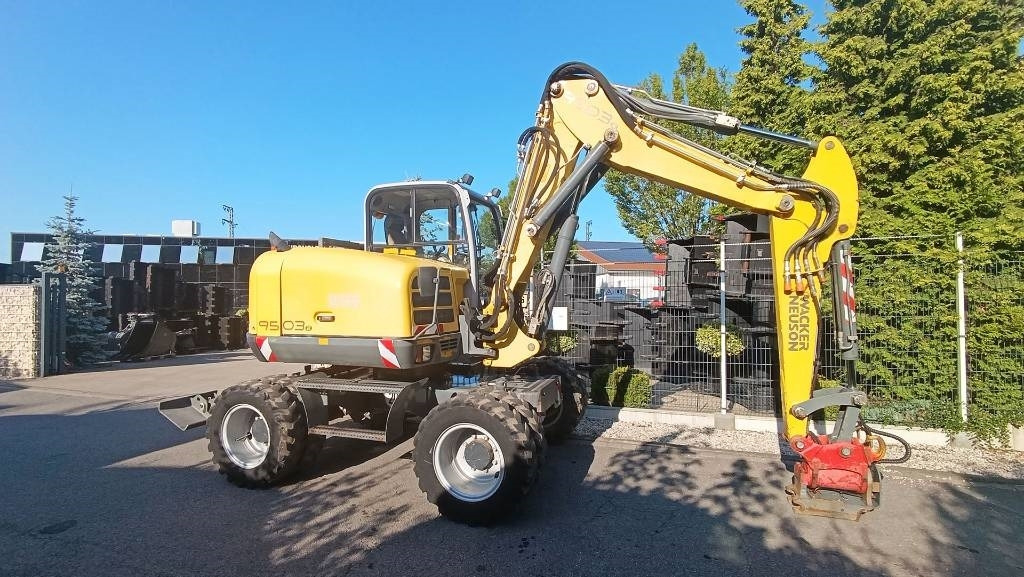 Wacker Neuson 9503 Bagger Powertilt, SW Martin, Verstellausleger - Τροχοφόρος εκσκαφέας: φωτογραφία 2 Wacker Neuson 9503 Bagger Powertilt, SW Martin, Verstellausleger - Τροχοφόρος εκσκαφέας: φωτογραφία 2