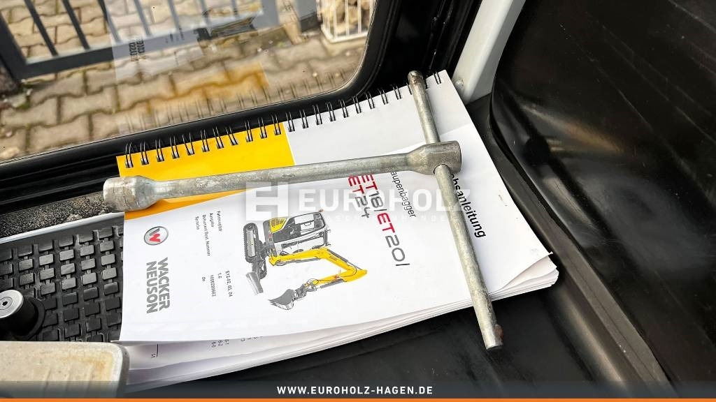 Μίνι εκσκαφέας Wacker Neuson Minibagger ET24 VDS, Schnellwechsler MS 03: φωτογραφία 6