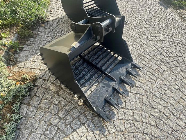 Big Sortierlöffel / Sortierschaufel 100 cm mit Lehnhoff MS03 Symlock Aufnahme - Κουβάς: φωτογραφία 3 Big Sortierlöffel / Sortierschaufel 100 cm mit Lehnhoff MS03 Symlock Aufnahme - Κουβάς: φωτογραφία 3